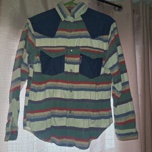 Striped Multicolor Men's Shirt